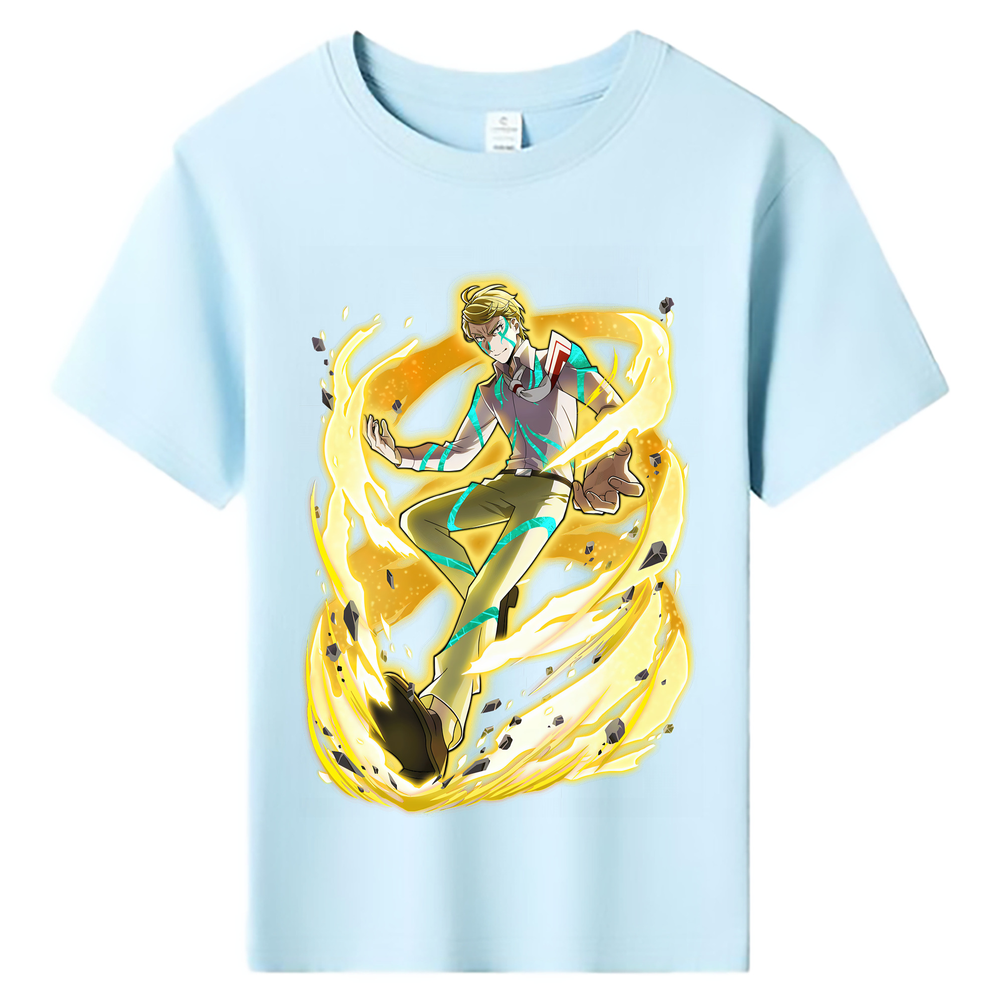 （画像用） 文豪ストレイドッグス Bungo Stray Dogs 綿100％キッズTシャツ（フロントプリント）